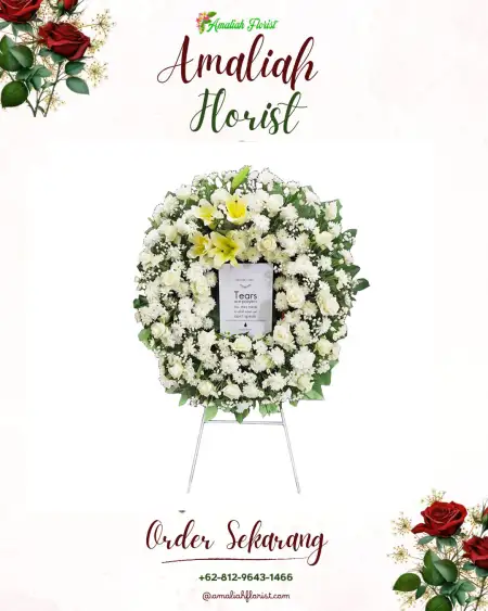 Krans Bunga Duka Sasono Griyo Rahardjo Gunung Putri